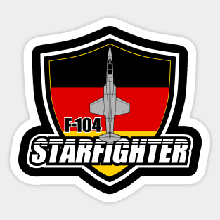 German F-104 Starfighter Sticker